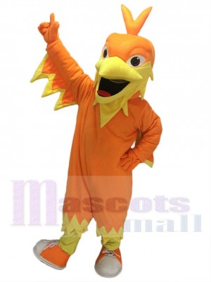 Phoenix Fénix naranja Disfraz de mascota animal