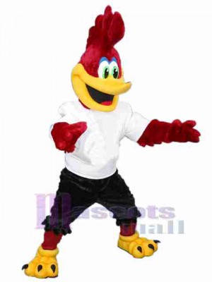 Correcaminos rojo Disfraz de mascota