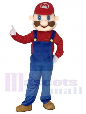 Mario rojo adulto Disfraz de mascota