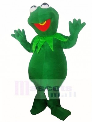 Tímido Kermit The Frog Disfraz de mascota