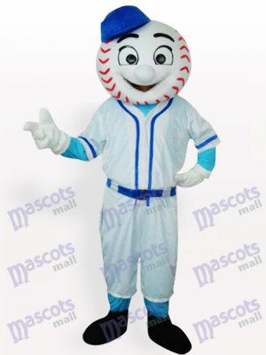 Sr. Met Mets Hombre de béisbol adulto Disfraz de mascota
