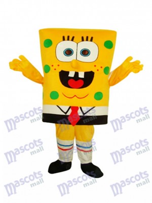 Divertido Genial Bob Esponja Pantalones Cuadrados Disfraz de mascota