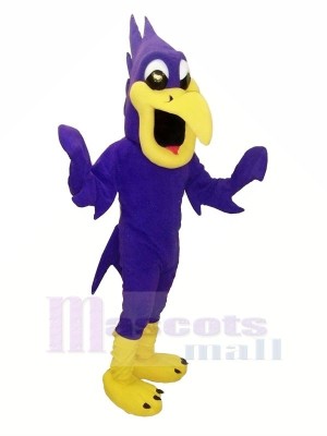 Pájaro morado Disfraz de mascota