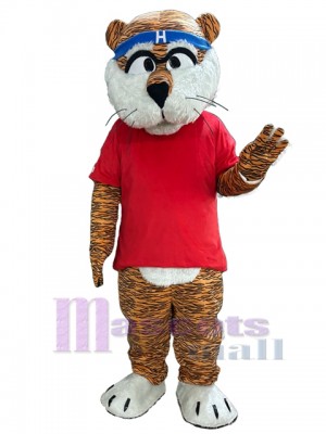 Fresco Tigre Disfraz de mascota Animal