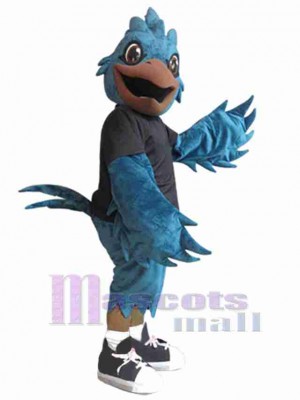 Pájaro azul gigante Disfraz de mascota Animal