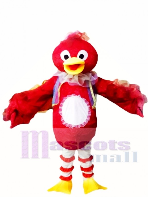 pajaro rojo Disfraz de mascota