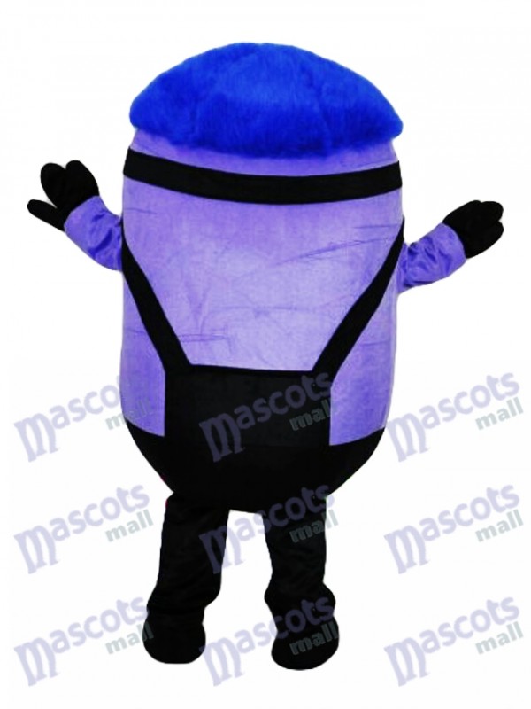 Loco de mí Púrpura Esbirros Disfraz de mascota Dibujos animados