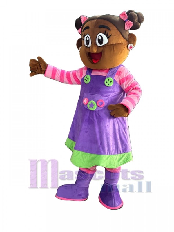 Chica disfraz de mascota