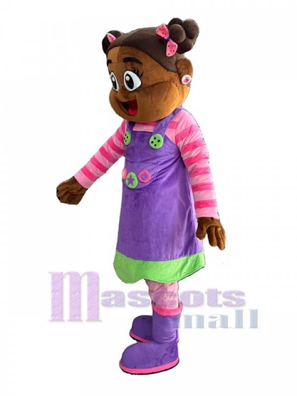 Chica disfraz de mascota