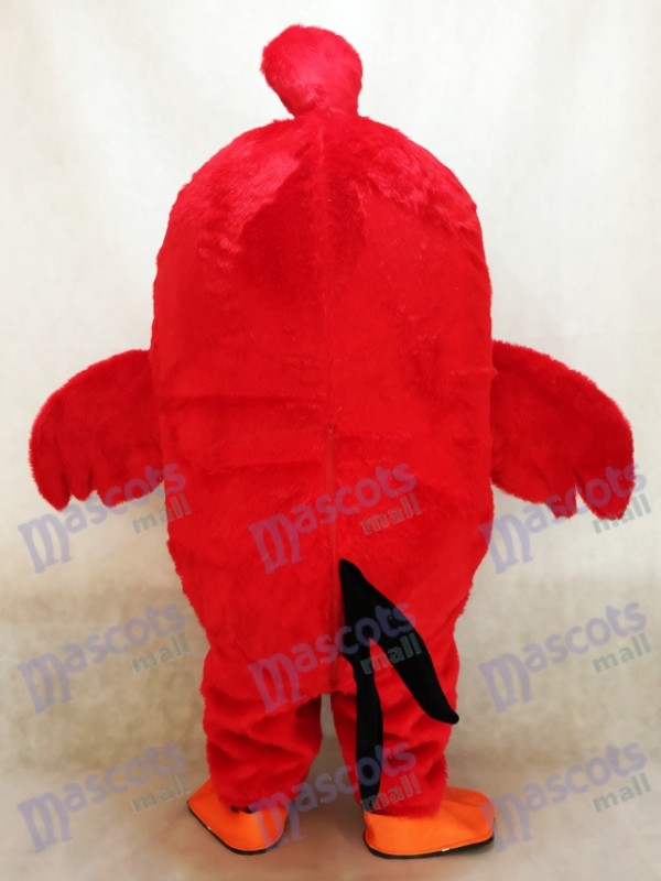 Linda animación de pájaro rojo Disfraz de mascota Animal