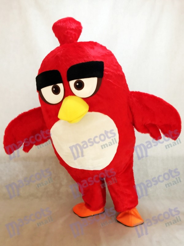 Linda animación de pájaro rojo Disfraz de mascota Animal