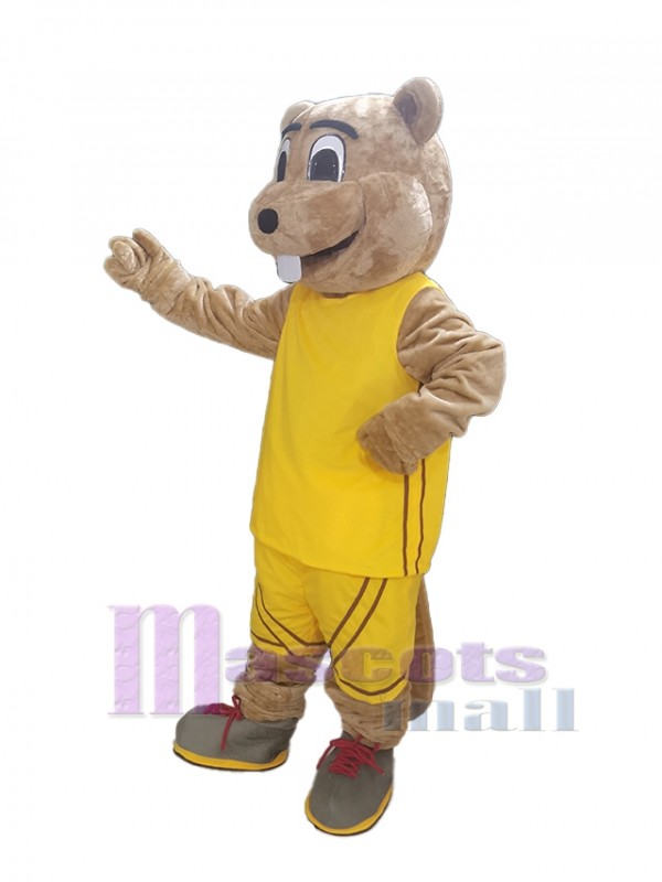 Gopher disfraz de mascota
