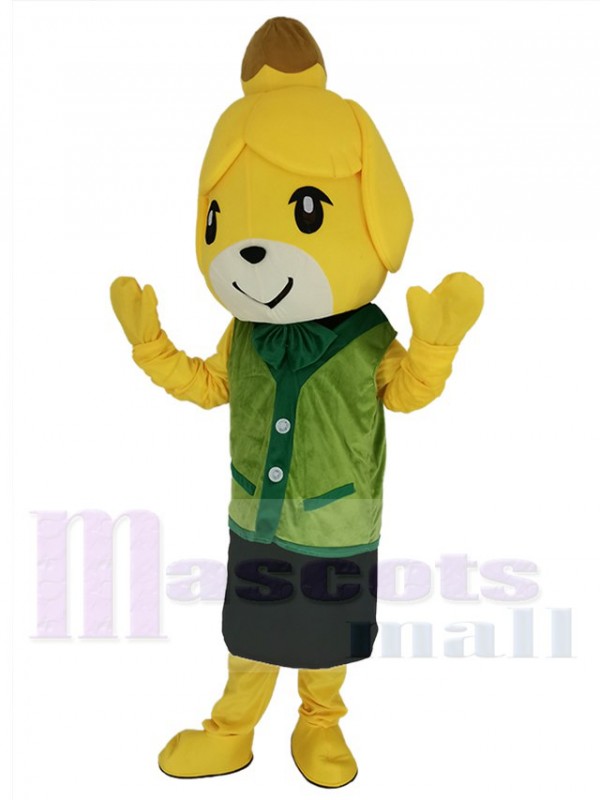 Animal Crossing Shih Tzu Perro Isabelle disfraz de mascota