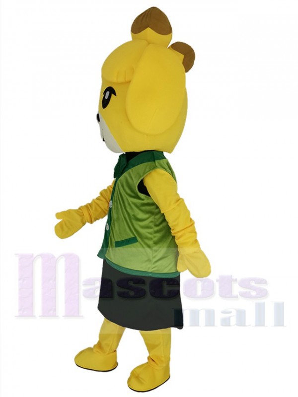 Animal Crossing Shih Tzu Perro Isabelle disfraz de mascota