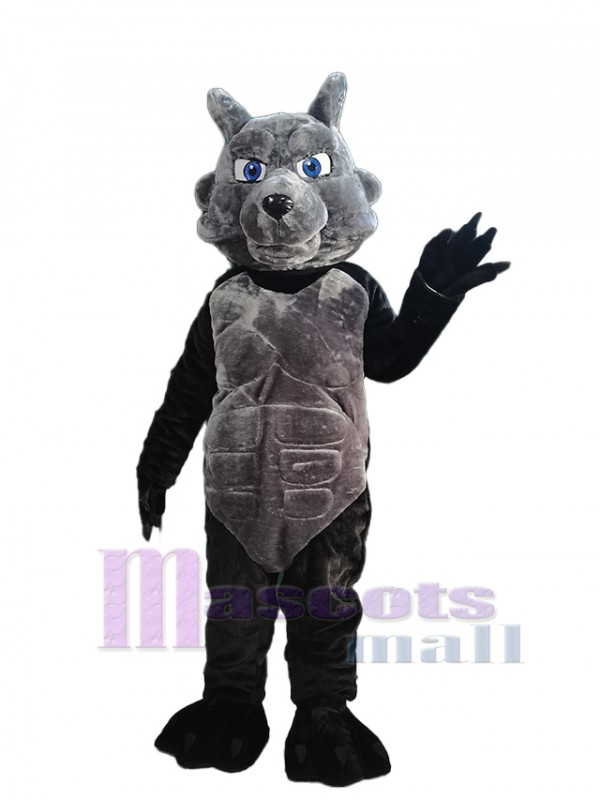 Lobo disfraz de mascota