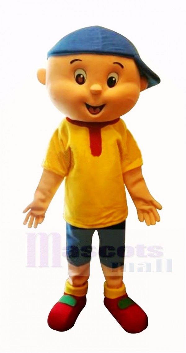 Caillou con sombrero azul Disfraz de mascota