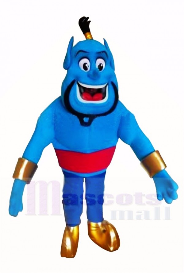 Genio elfo azul Disfraz de mascota