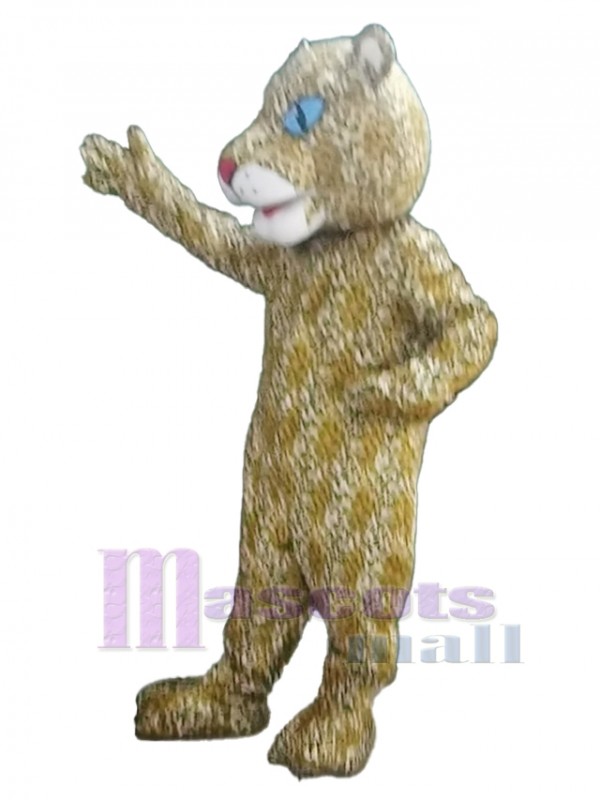 Leopardo disfraz de mascota