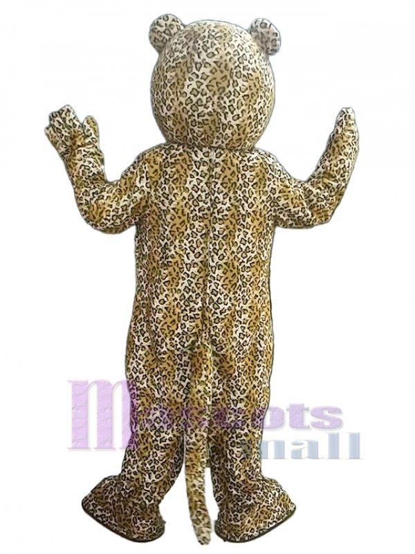 Leopardo disfraz de mascota
