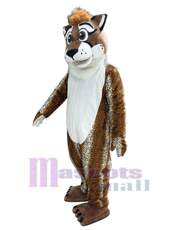 Leopardo disfraz de mascota