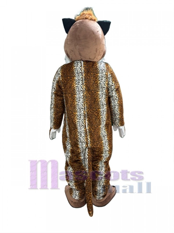 Leopardo disfraz de mascota