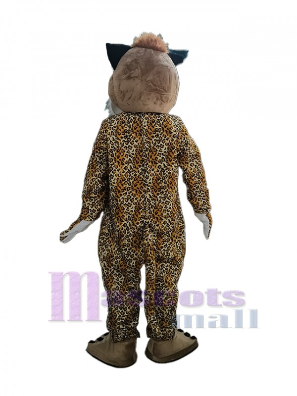 Leopardo disfraz de mascota