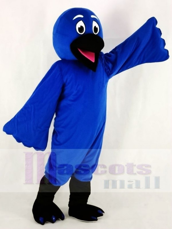 Cuervo pájaro azul Disfraz de mascota