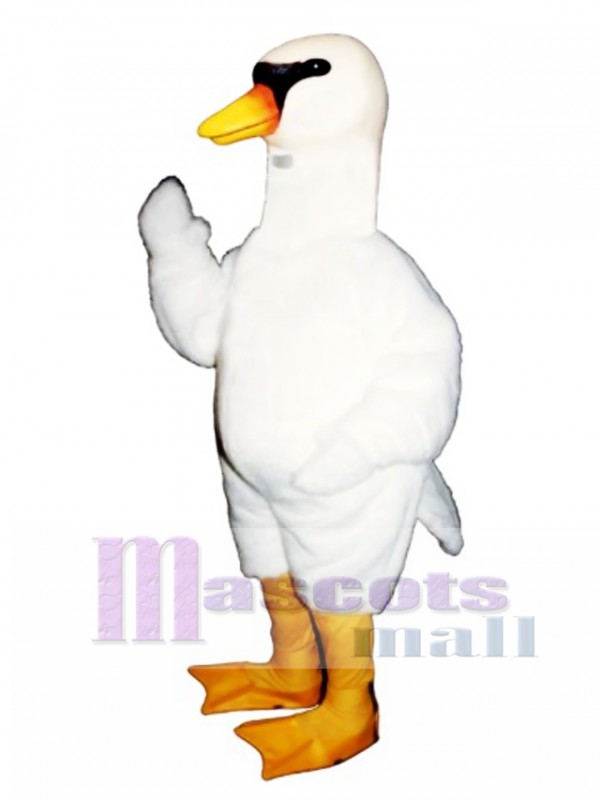 Lindo cisne Disfraz de mascota