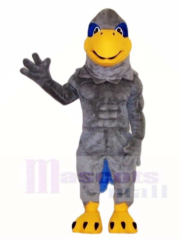 Halcón gris Disfraz de mascota