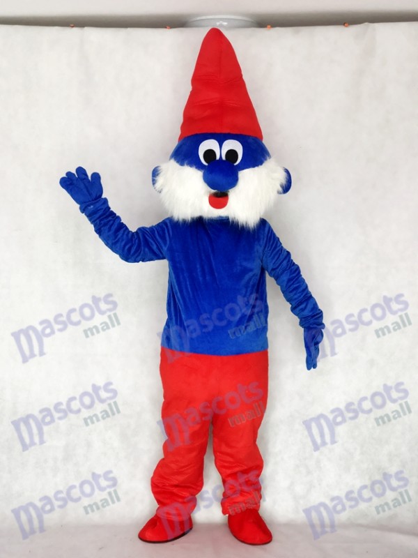 Espíritu azul Disfraz de mascota