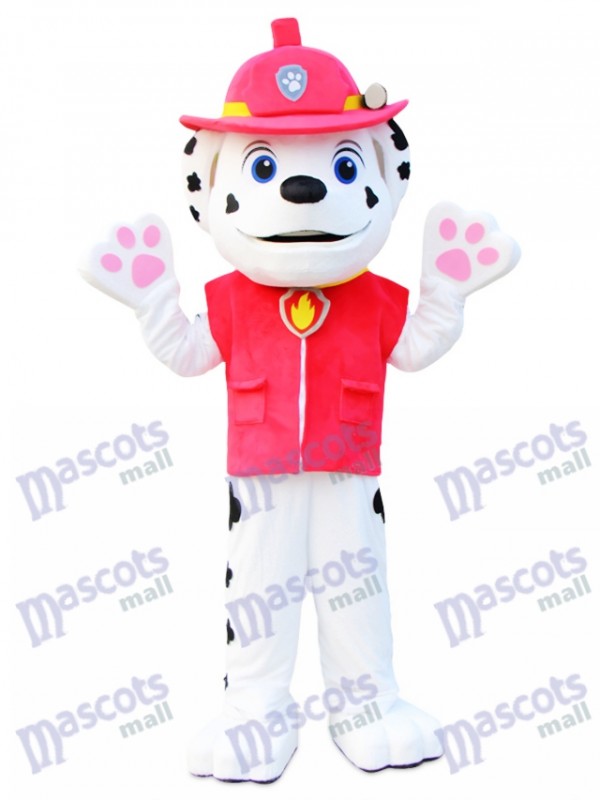Patrulla de la pata Marshall Dalmatian Disfraz de mascota Paw Patrol 