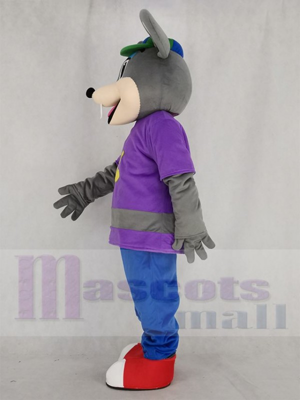 Chuck E. Cheese Ratón disfraz de mascota