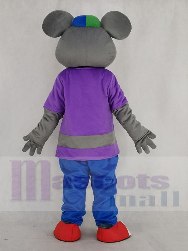 Chuck E. Cheese Ratón disfraz de mascota