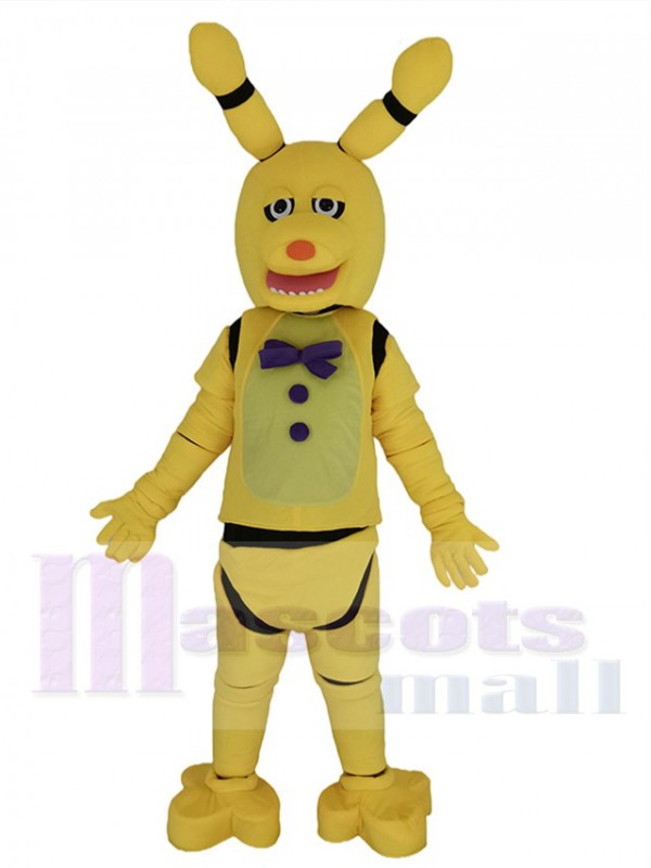 Primavera bonnie Conejo disfraz de mascota