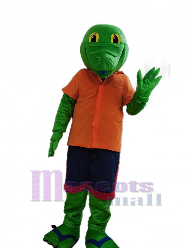 Lagarto disfraz de mascota