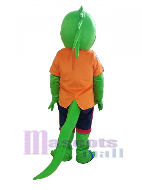 Lagarto disfraz de mascota