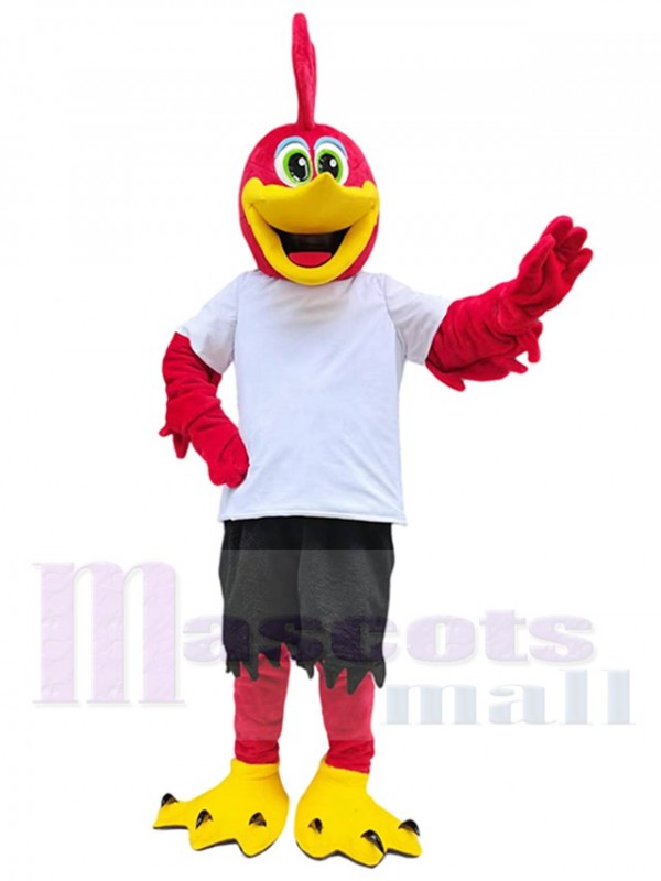 Pájaro disfraz de mascota