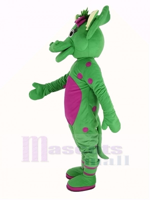 Dinosaurio disfraz de mascota