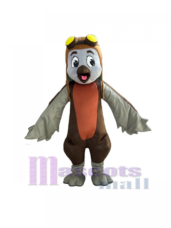 Pájaro disfraz de mascota