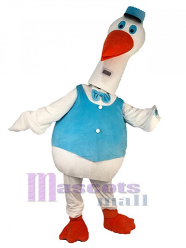 Pájaro disfraz de mascota