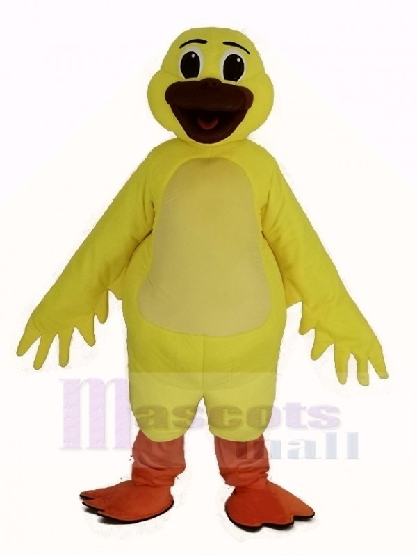 Pato disfraz de mascota