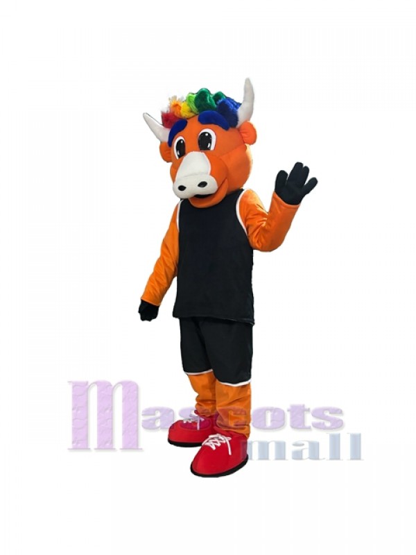 Toro disfraz de mascota