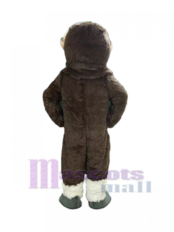 Buey almizclero disfraz de mascota