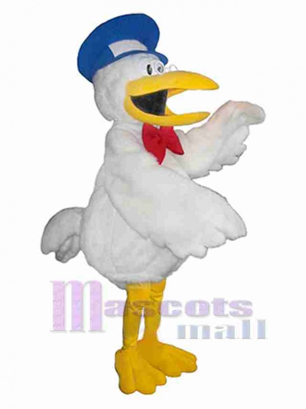 Pájaro disfraz de mascota